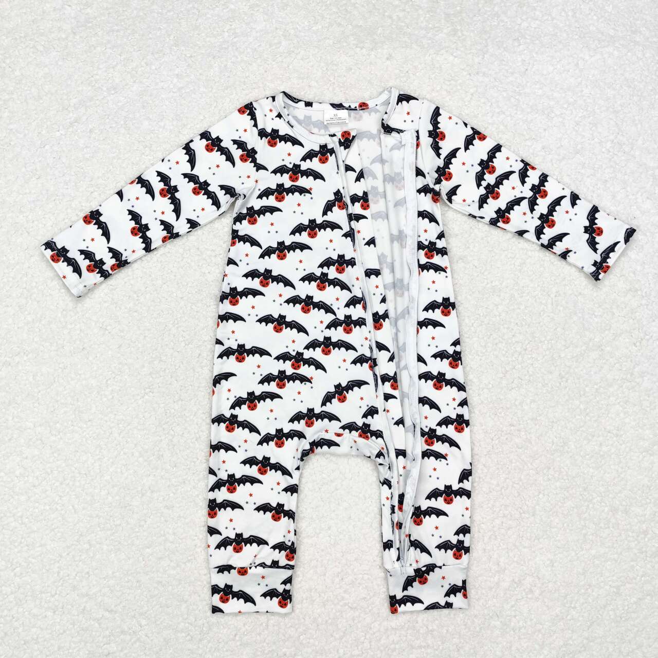 LR1469 RTS baby boy clothes bat boy halloween winter romper