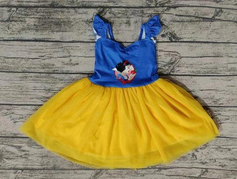 Custom order MOQ:3pcs each design toddler girl clothes princess dress 10