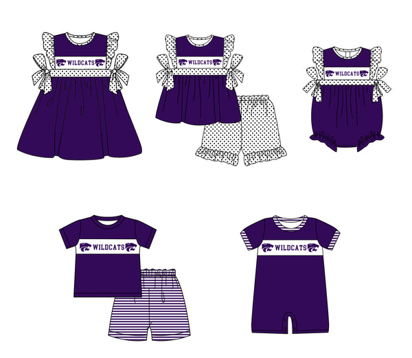 Produce order MOQ:5pcs each design  kids state summer clothing set matching clothes 913