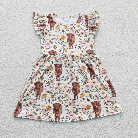 GSD0158 baby girl clothes cow summer dress-promotion 2024.6.22 $5.5