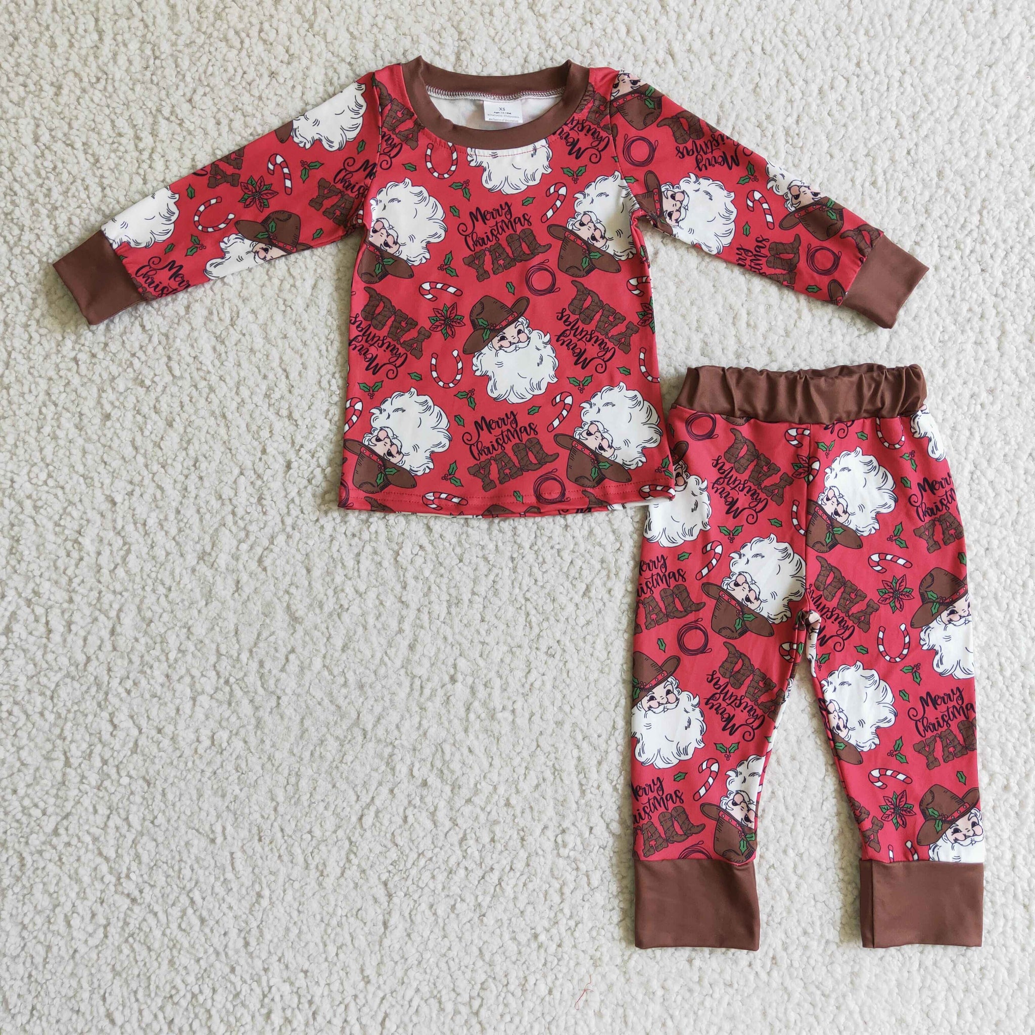 BLP0120 baby boy clothes santa claus christmas outfits