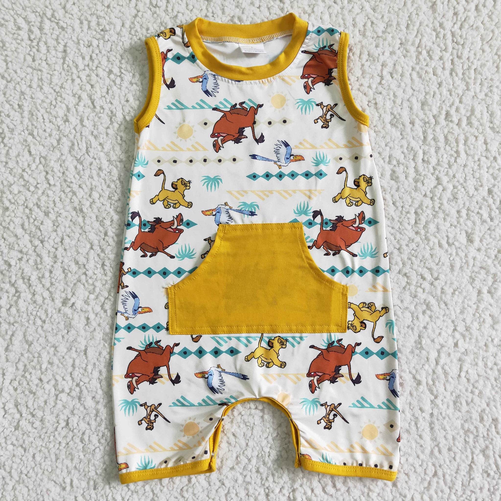 SR0026 kids clothing summer boy romper-promotion 2025.2.22 $5.5