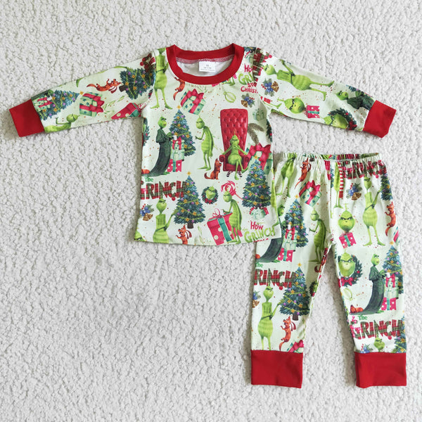 BLP0052 boy christmas pajamas