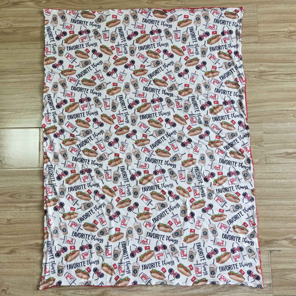 BL0020 RTS newborn cartoon blanket