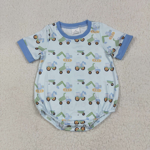 SR3142 RTS boy clothes excavator boy summer bubble