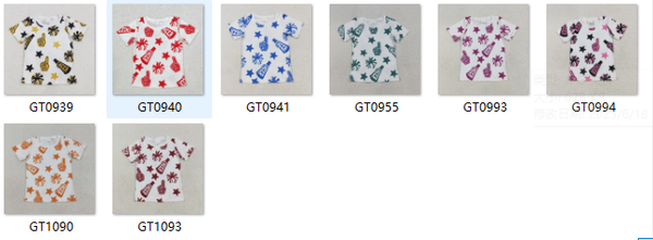 RTS toddler clothes matching clothing girl cheer top kids summer clothing-2025.7.22