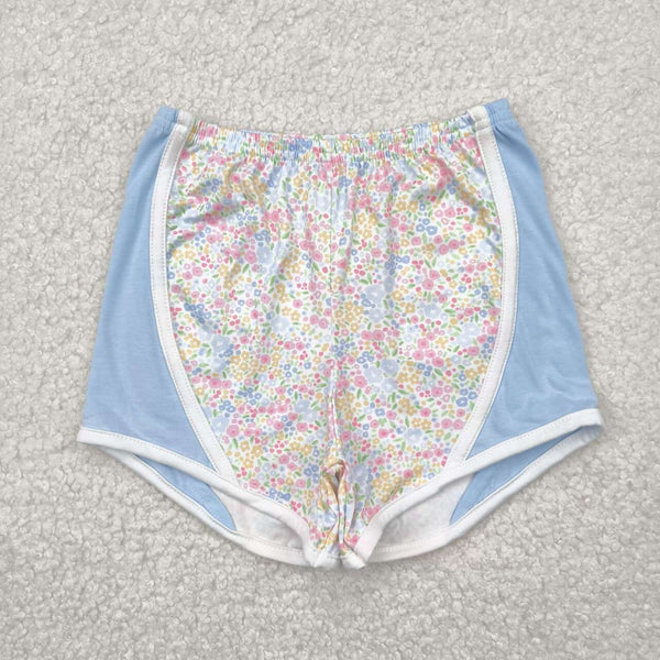 SS0522 RTS baby girl clothes floral girl summer shorts