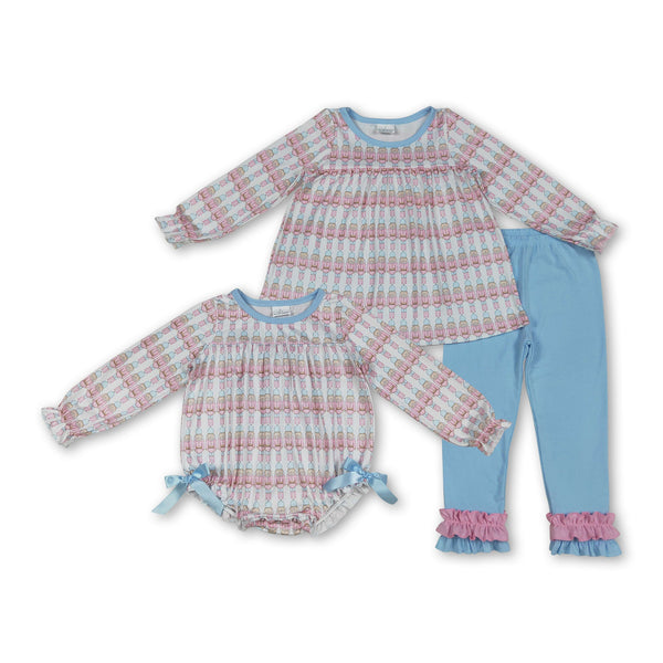 RTS kids matching clothing soldier print clothing girl winter clothing-2025.7.9