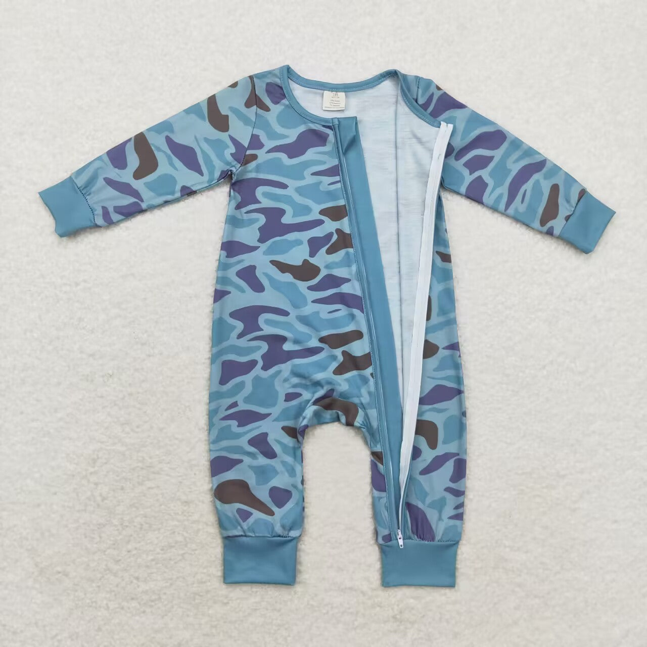 LR1462 RTS baby boy clothes camouflage boy winter romper