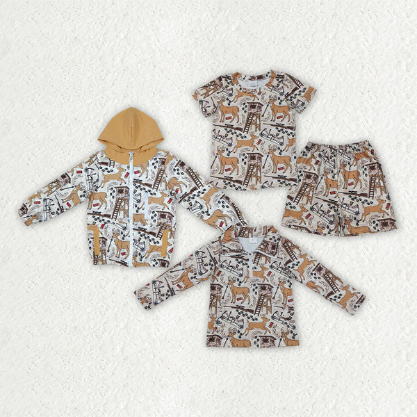 RTS Matching clothing kids deer hunting print long sleeve clothes-2026.10.27