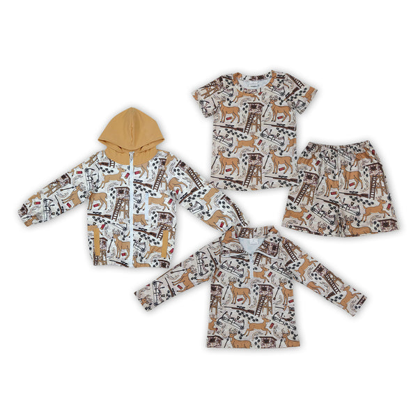 RTS Matching clothing kids deer hunting print long sleeve clothes-2026.10.27