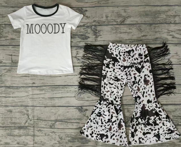 GSPO0160 Mooody tassel fall toddler girl clothes