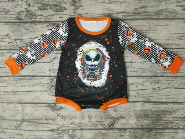 LR0144 halloween baby girl long sleeve bubble