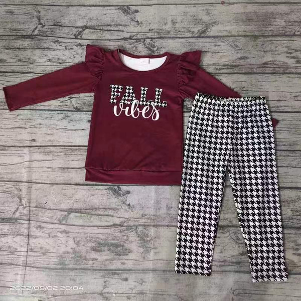 GLP0256 toddler girl clothes fall outfits