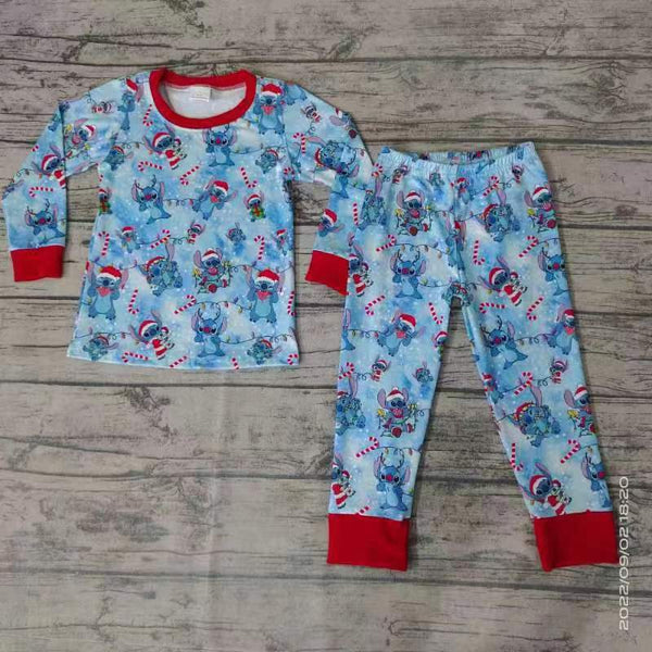 BLP0096 sleepwear kids clothes boys cartoon christmas pajamas-promotion 2024.10.19 $5.5