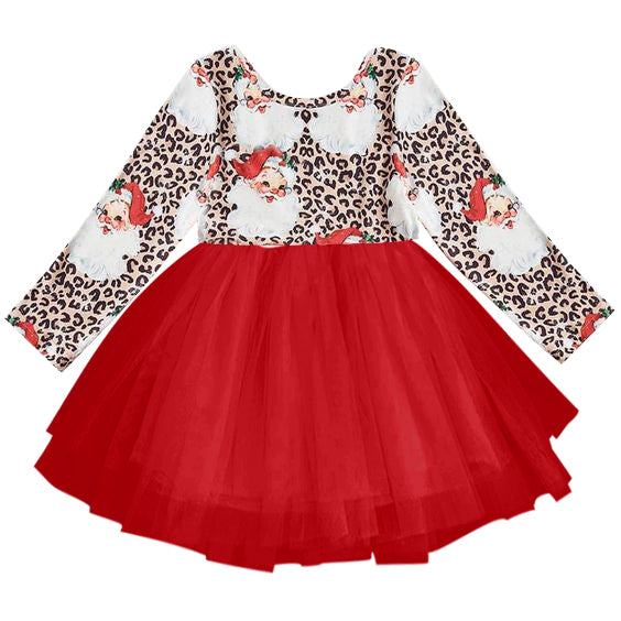 GLD0132 red santa claus baby girl clothes tulle christmas dress-promotion 2024.9.14 $5.5