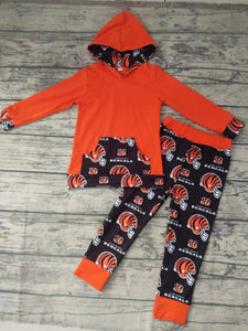 custom order MOQ:5pcs each design girl state boy winter outfit 1