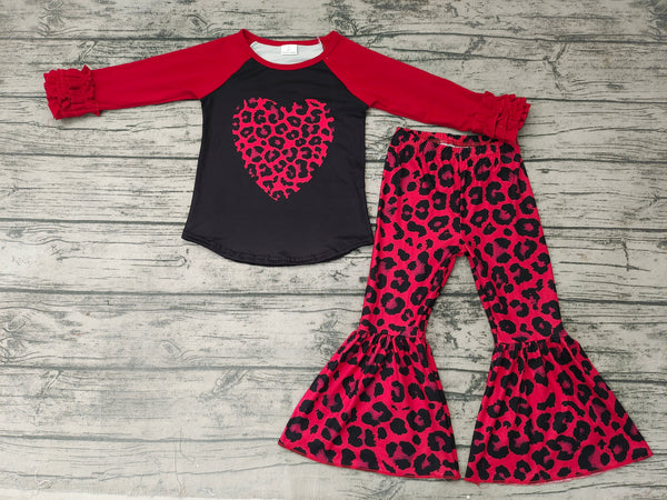 GLP0390 baby girl clothes valentines day outfits