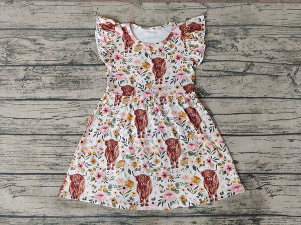 GSD0158 baby girl clothes cow summer dress-promotion 2024.6.22 $5.5