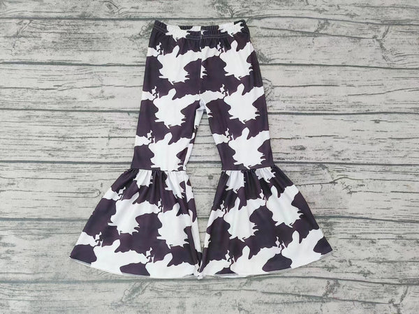 P0056 baby girl clothes bell bottom pant
