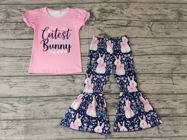 GSPO0461 baby girl clothes bunny easter outfits