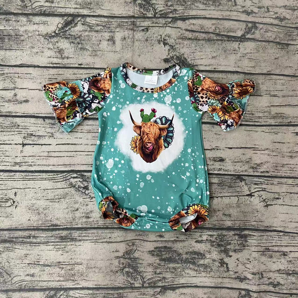 SR0126 baby girl clothes cow summer bubble-promotion $5.5 2026.4.11