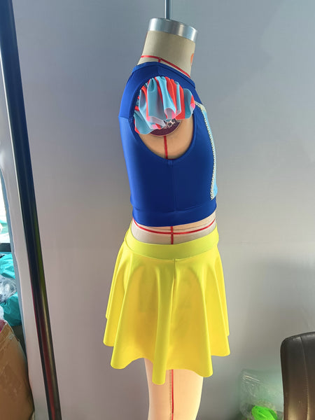 S0144 baby girl clothes princess girl swimwear toddler girl summer swimsuit