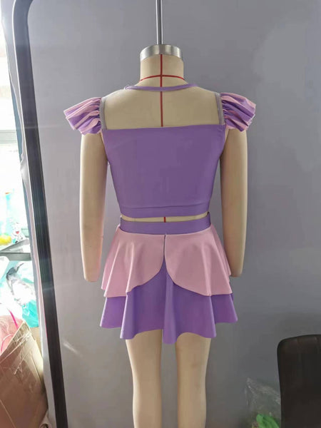 S0145 baby girl clothes princess girl swimwear toddler girl summer swimsuit