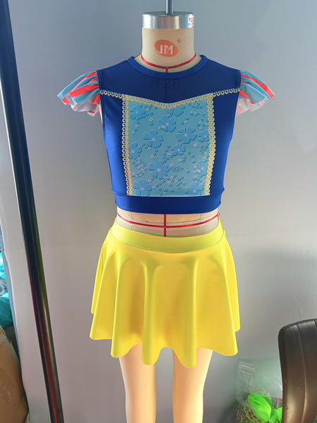 S0144 baby girl clothes princess girl swimwear toddler girl summer swimsuit