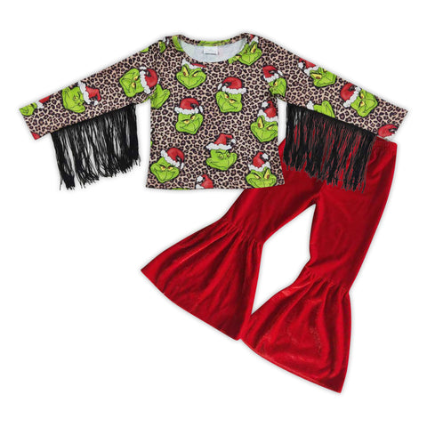 GLP0600 baby girl clothes girl christmas outfit