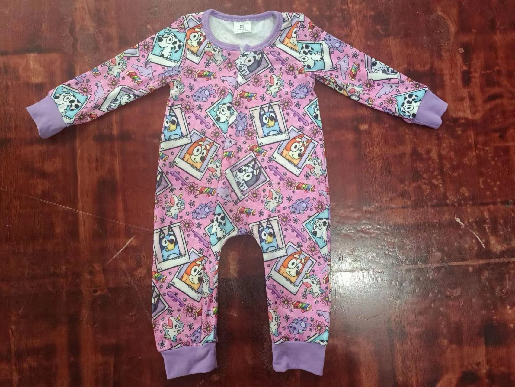 custom order MOQ:5pcs each design girl winter romper