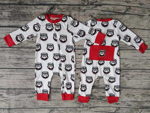 Custom order MOQ:5pcs each design baby girl clothes state zipper romper 13