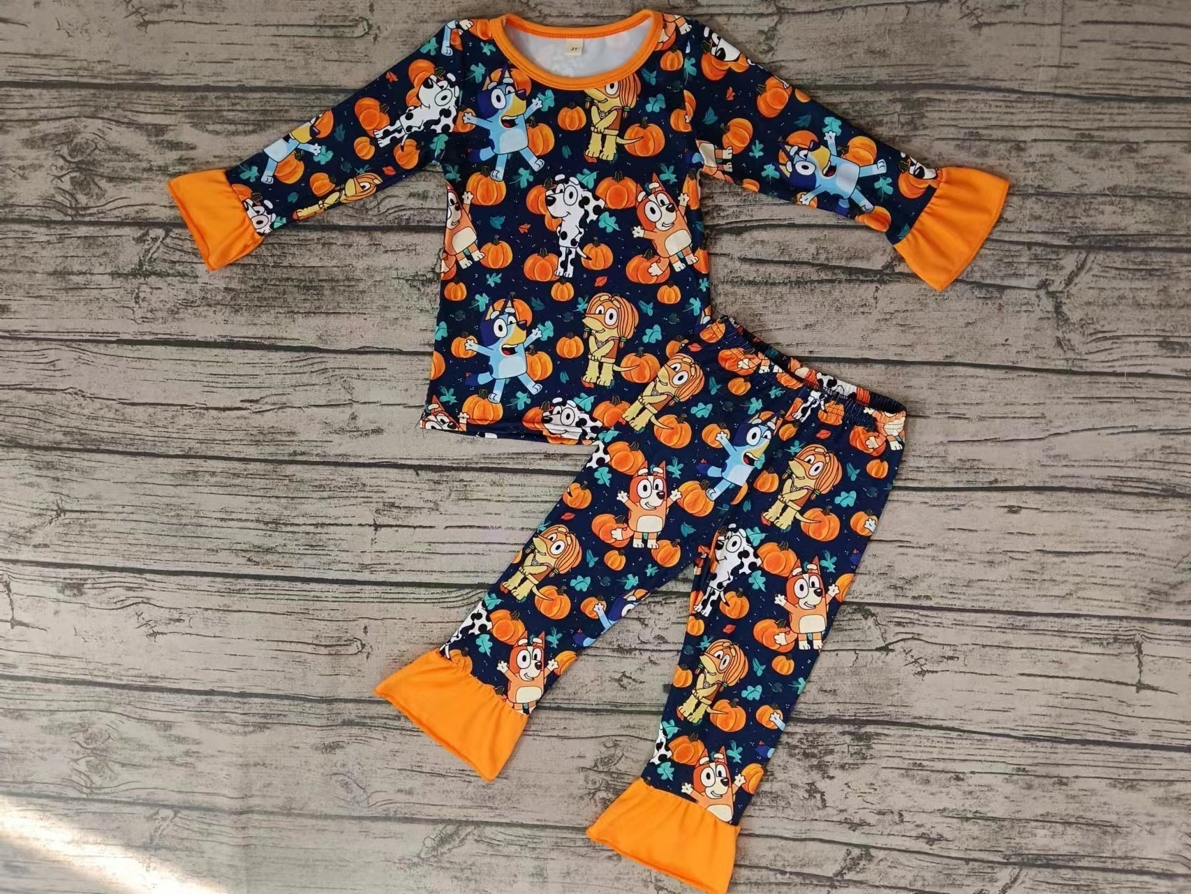 Custom order MOQ:5pcs each design toddler boy clothes boy pajamas set