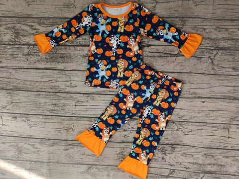 Custom order MOQ:5pcs each design toddler boy clothes boy pajamas set