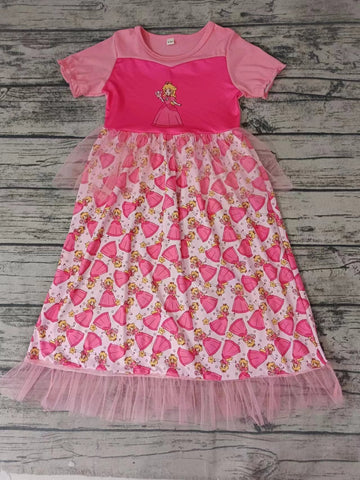 Custom order MOQ:3pcs each design toddler girl clothes princess dress 6