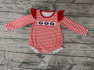 Custom order MOQ:3pcs each design baby girl clothes state girl winter bubble