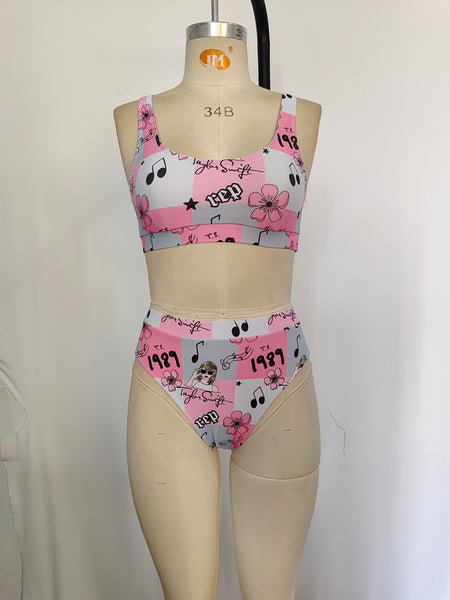 S0347 RTS adult clothes adult mom 1989 singer Summer Swimsuit adult bikini  1