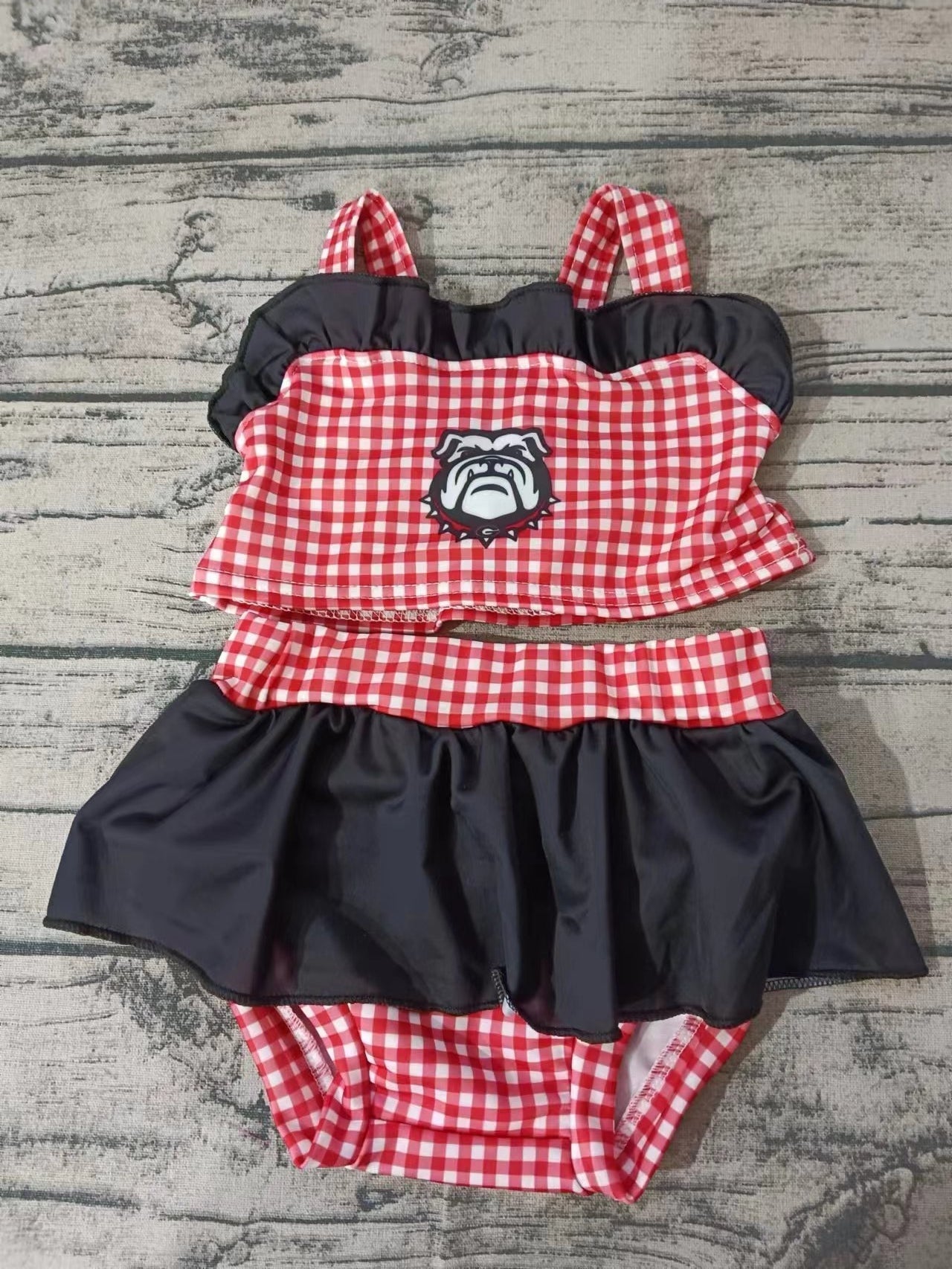 Custom order MOQ Sizes each design baby  girl clothes state girl summer outfit 2