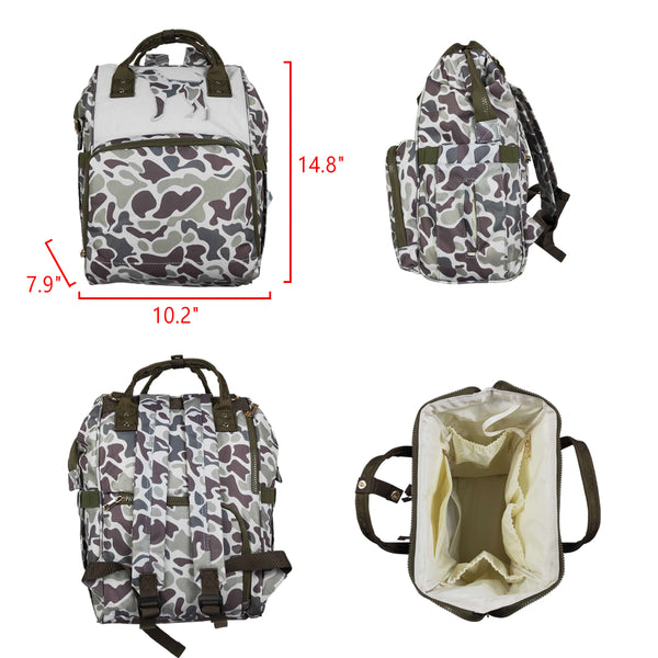 RTS BA0403 camouflage print mommy diaper backpack Diaper bag