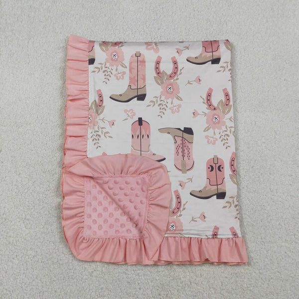 RTS BL0246 baby boost print baby winter blanket
