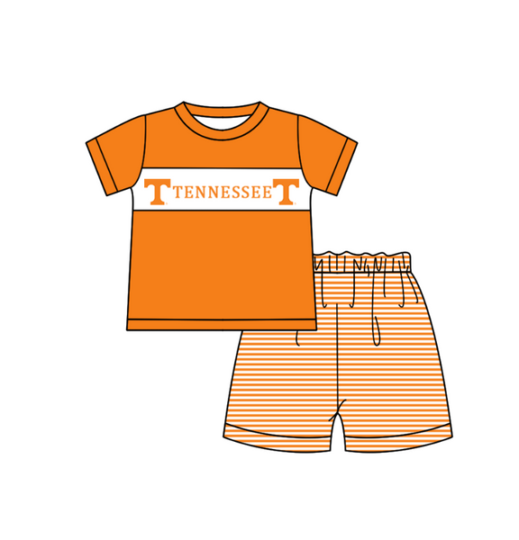 Produce order MOQ:5pcs each design  kids state summer clothing set matching clothes milk silk 3