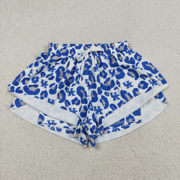 SS0802 RTS adult clothes state camo adult women summer yoga shorts