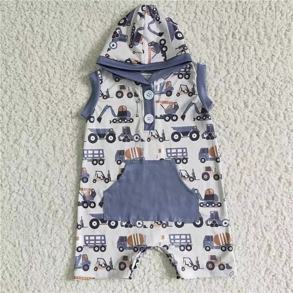 SR0045 boy clothes summer hoodies romper