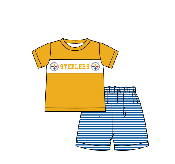 Produce order MOQ:5pcs each design  kids state summer clothing set matching clothes 903