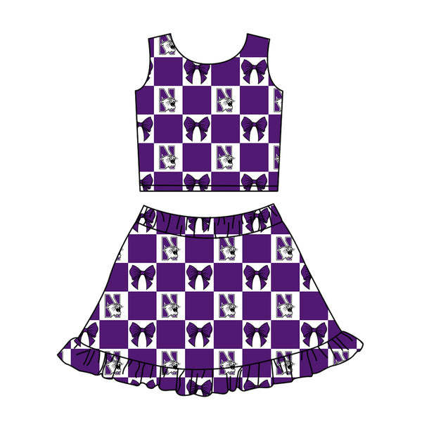 Produce order MOQ:5pcs each design  kids state summer clothing set matching clothes 4 sports clothes