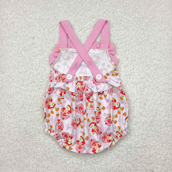SR2933 RTS baby girl clothes strawberry girl summer bubble