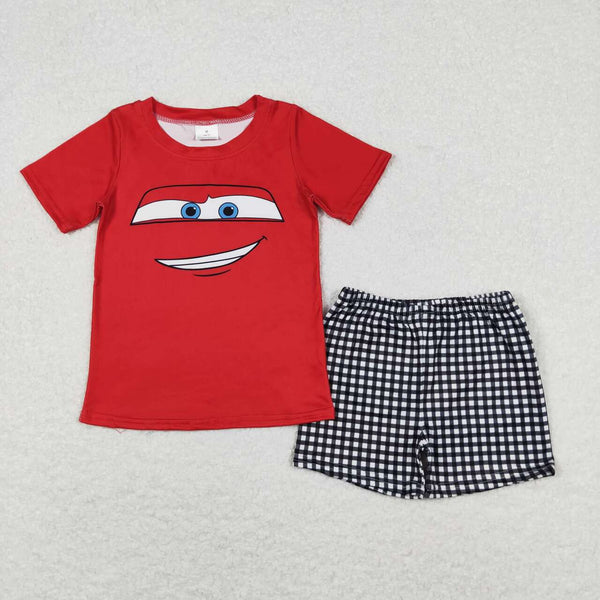 BSSO0654 RTS baby boy clothes cartoon toddler boy summer outfits