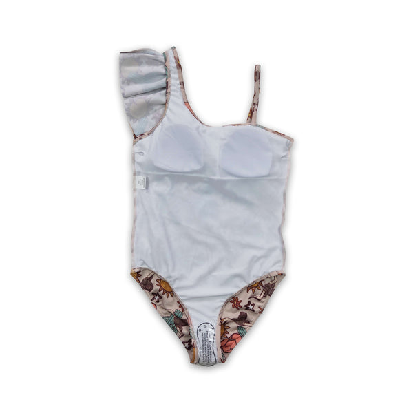 S0034 baby girl clothes summer swimsuit