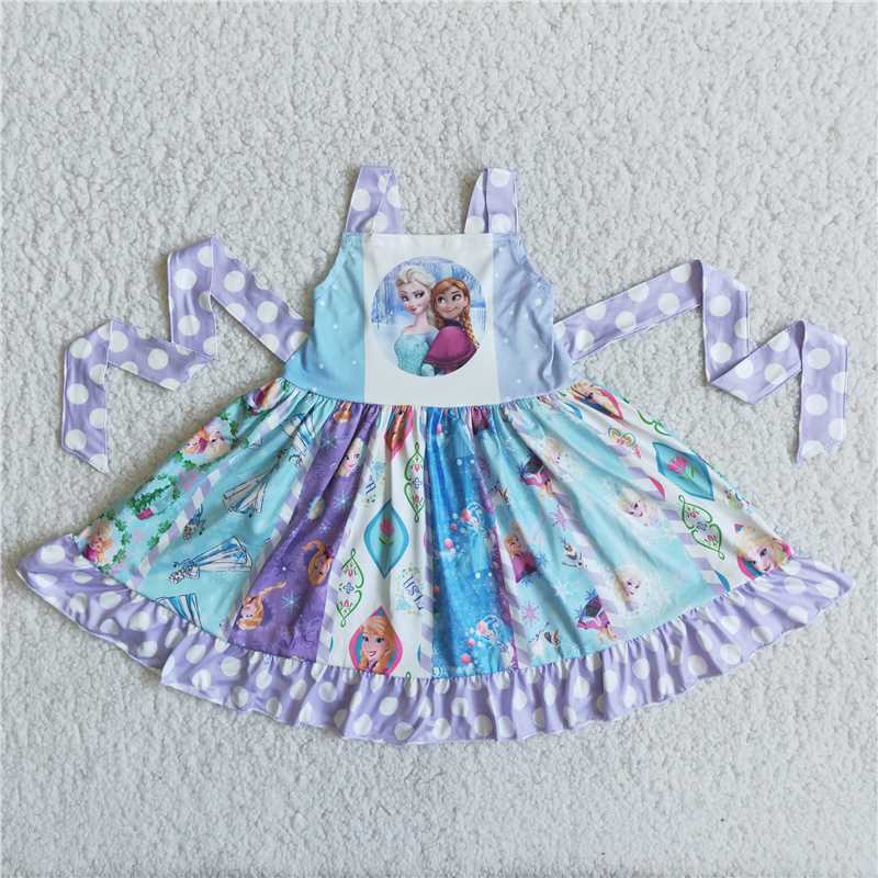 C3-16 girl summer cartoon sleeveless dress-promotion 2024.1.20