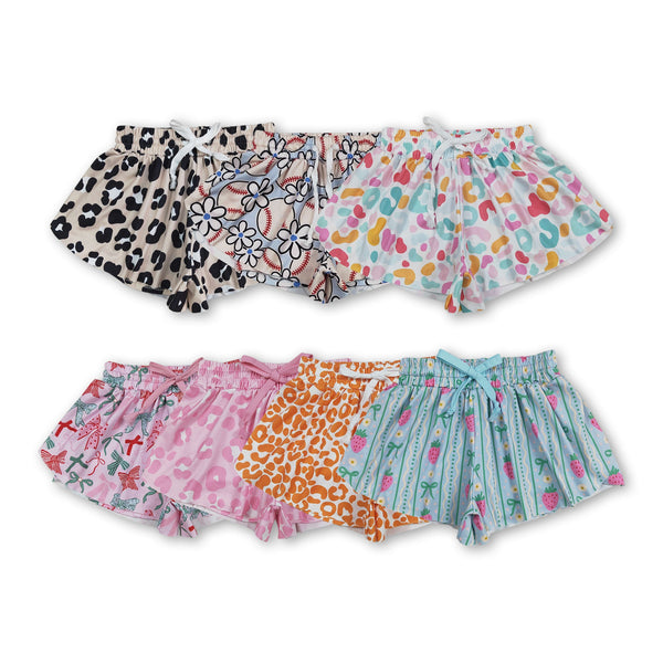 RTS toddler clothes matching clothing leopard print kids summer clothing
